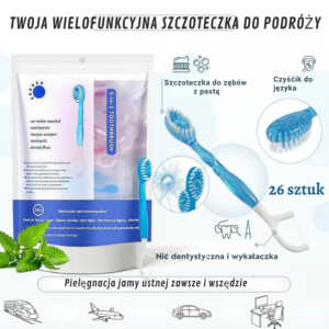 Fresh&Go- zestaw mini szczoteczek 5w1